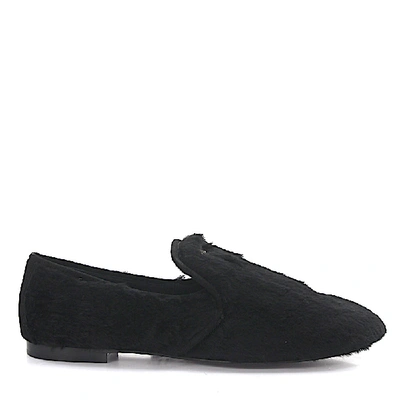 Shop Giuseppe Zanotti Loafers Sinf In Black