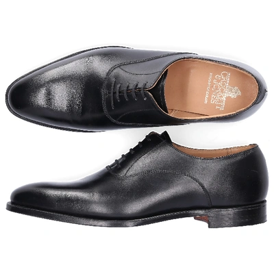 Shop Crockett & Jones Business Shoes Oxford Wembley Black