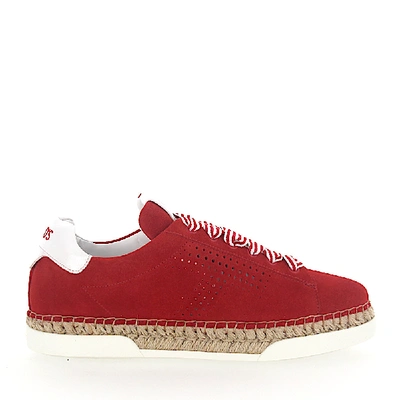 Shop Tod's A0y550 Plateau In Red