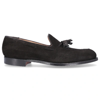 Shop Crockett & Jones Loafers Cavendish 2 Black