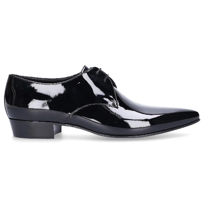 Shop Saint Laurent Business Shoes Derby Leon Black