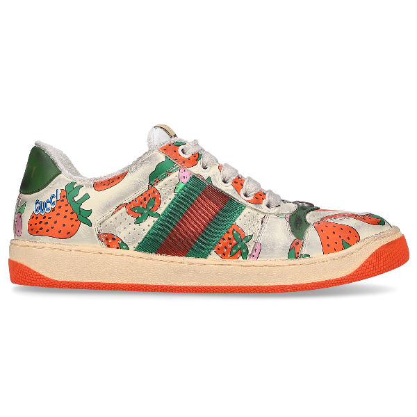 gucci strawberry shoes