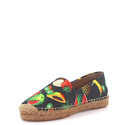 Shop Dolce & Gabbana Espadrilles In Black