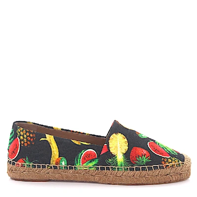 Shop Dolce & Gabbana Espadrilles In Black