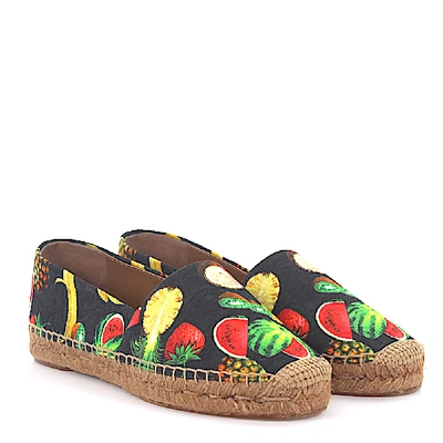 Shop Dolce & Gabbana Espadrilles In Black