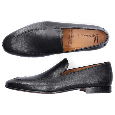 Shop Moreschi Loafers Saratoga In Black