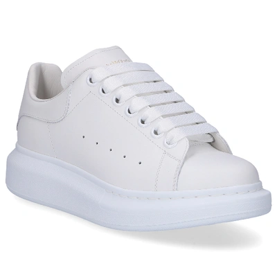 Shop Alexander Mcqueen Low-top Sneakers Larry In White