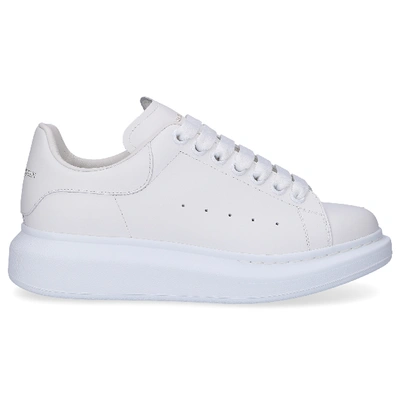 Shop Alexander Mcqueen Low-top Sneakers Larry In White