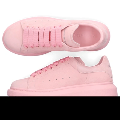 Shop Alexander Mcqueen Low-top Sneakers Larry In Pink