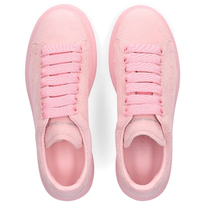 Shop Alexander Mcqueen Low-top Sneakers Larry In Pink