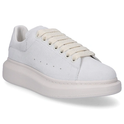 Shop Alexander Mcqueen Women Low-top Sneakers Larry In Grey