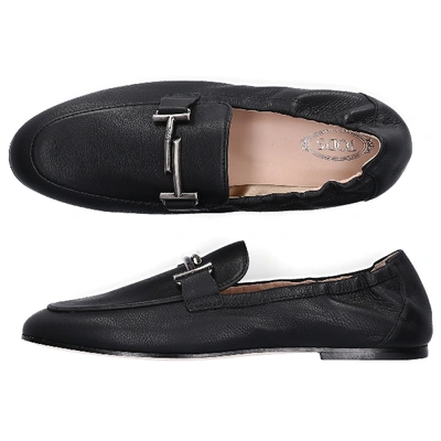 Shop Tod's Moccasins W79a0 In Black