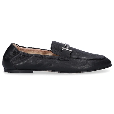 Shop Tod's Moccasins W79a0 In Black