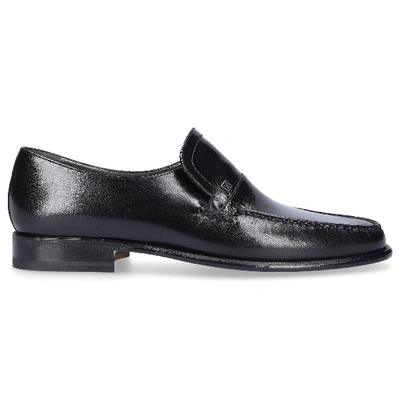 Shop Moreschi Slip-on Shoes In Black