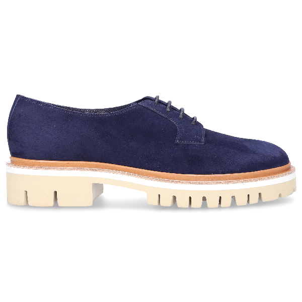 santoni blue shoes