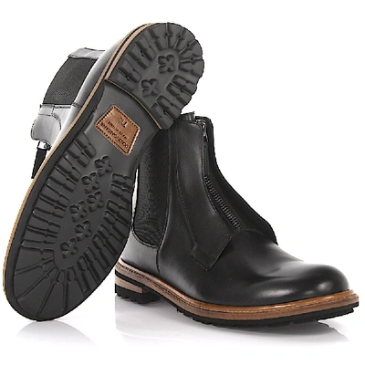 Shop Dolce & Gabbana Chelsea Boots Calfskin In Black