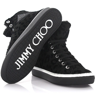 Shop Jimmy Choo Sneakers Black Boris