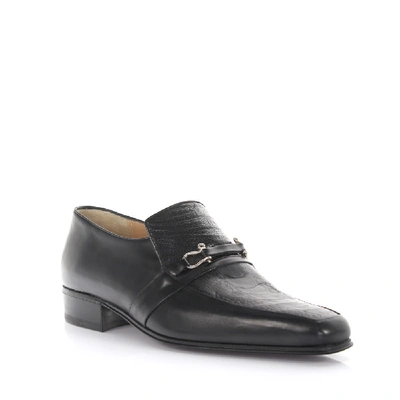 Shop Artioli Men Slip-on Shoes In Black