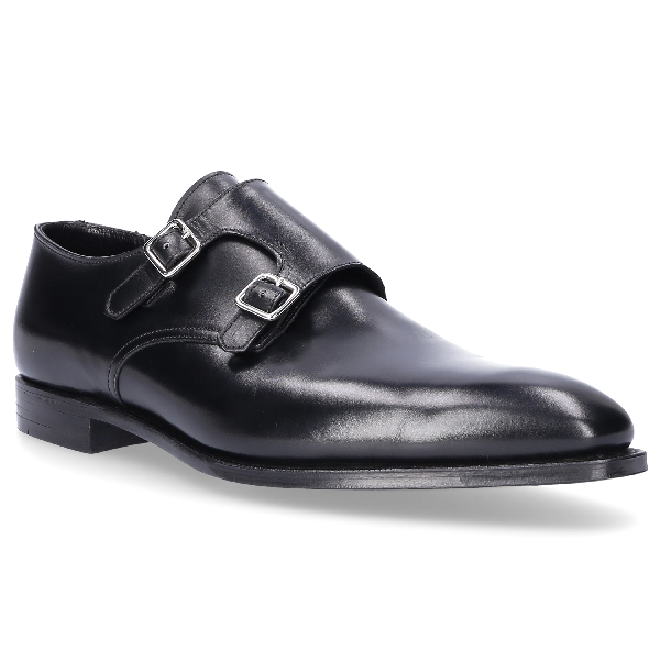 Crockett & Jones Men Monk Shoes Seymour In Black | ModeSens