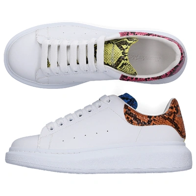 Shop Alexander Mcqueen Sneakers White Larry