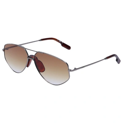Shop Kenzo Women Sunglasses Aviator 40014u 12w Metal Silver