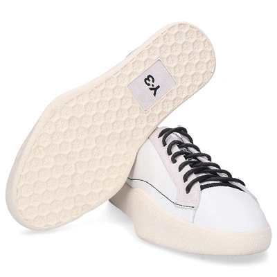 Shop Y-3 Low-top Sneakers Tangutsu Lace Canvas In White