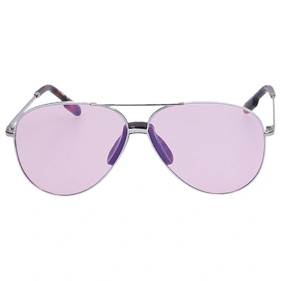 Shop Kenzo Women Sunglasses Aviator 40012i 18c Metal Silver