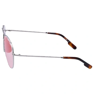 Shop Kenzo Women Sunglasses Aviator 40012i 18c Metal Silver