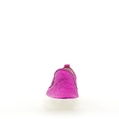 Shop Gucci Slip-on Crinkled In Pink