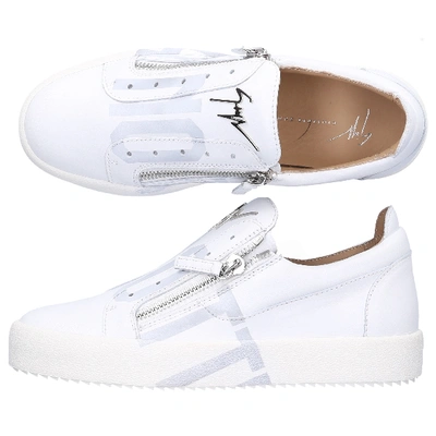 Shop Giuseppe Zanotti Sneakers White Rm90043