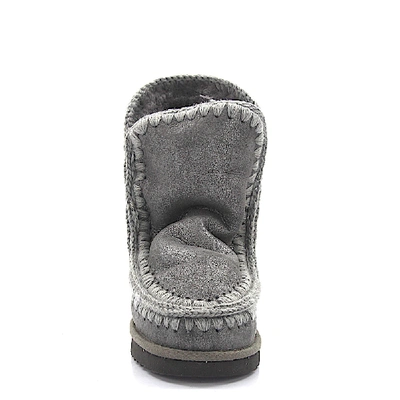 Shop Mou Ankle Boots Gefã¼ttert In Grey