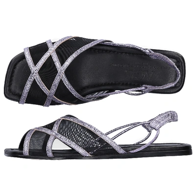 Shop Agl Attilio Giusti Leombruni Strappy Sandals D641022 In Black