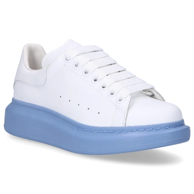 Shop Alexander Mcqueen Low-top Sneakers Larry In Blue