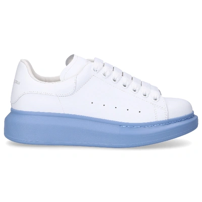 Shop Alexander Mcqueen Low-top Sneakers Larry In Blue