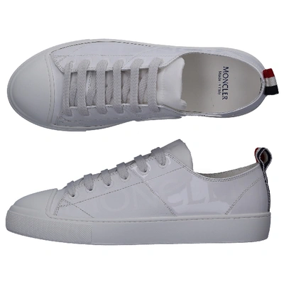 Shop Moncler Women Low-top Sneakers Linda In White