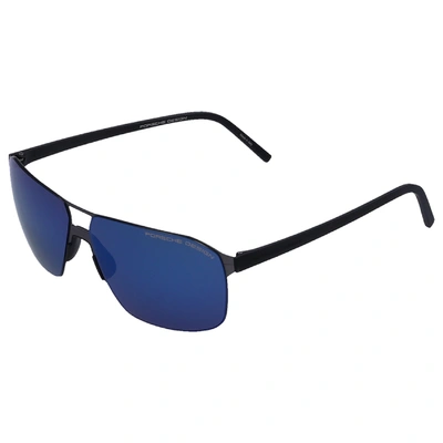 Shop Porsche Design Sunglasses Wayfarer 8645 A Actetate Grey