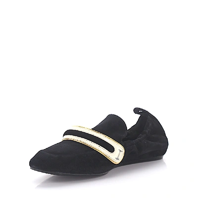 LOAFER GLATTLEDER KALBSLEDER  LACKLEDER VELOURSLEDER CLAMP-SCHNALLE GOLD SCHWARZ WEISS