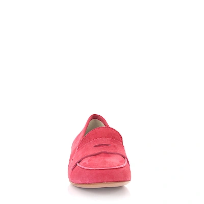 Shop Agl Attilio Giusti Leombruni Loafers D71903 In Pink