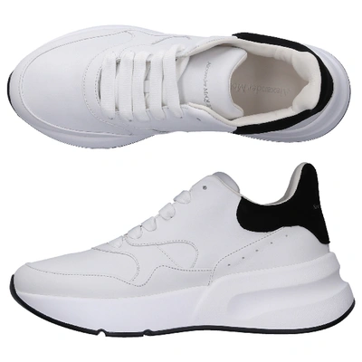 Shop Alexander Mcqueen Low-top Sneakers Joey In White