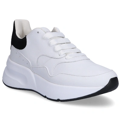 Shop Alexander Mcqueen Low-top Sneakers Joey In White