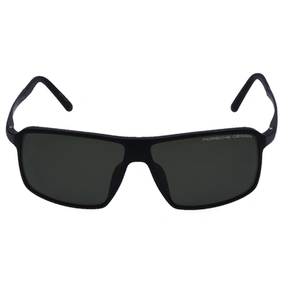 Shop Porsche Design Sunglasses Wayfarer 8650 B Titan Acetate Turtoise Brown