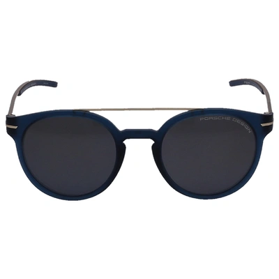 Shop Porsche Design Men Sunglasses Clubmaster 8644 B Metal Acetate Gold