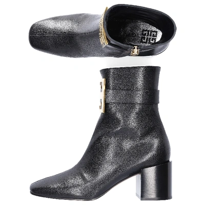 Shop Givenchy Ankle Boots Black Be6000