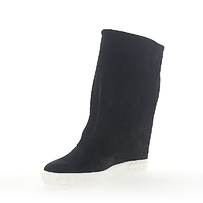 Shop Casadei Women Ankle Boots Black