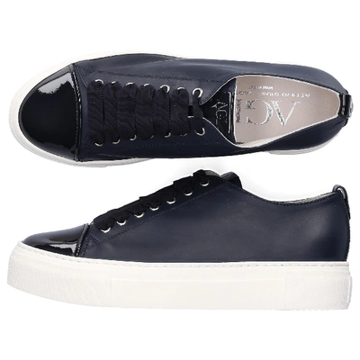 Shop Agl Attilio Giusti Leombruni Low-top Sneakers 925013 In Blue