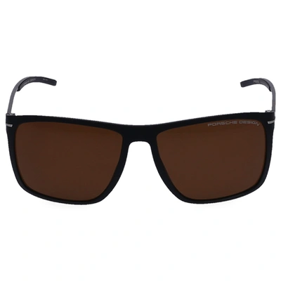 Shop Porsche Design Sunglasses Wayfarer 8636 C Metal Actete Green