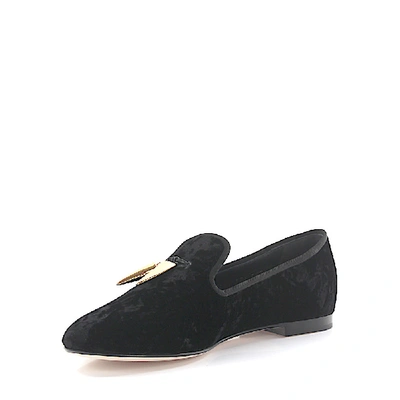 Shop Giuseppe Zanotti Flat Shoes Black
