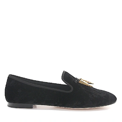 Shop Giuseppe Zanotti Flat Shoes Black