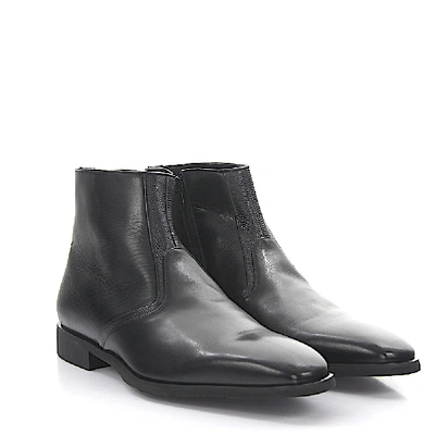 Shop Moreschi Ankle Boots In Black