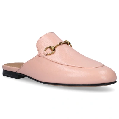 Shop Gucci Slip On Shoes Cd900 In Pink